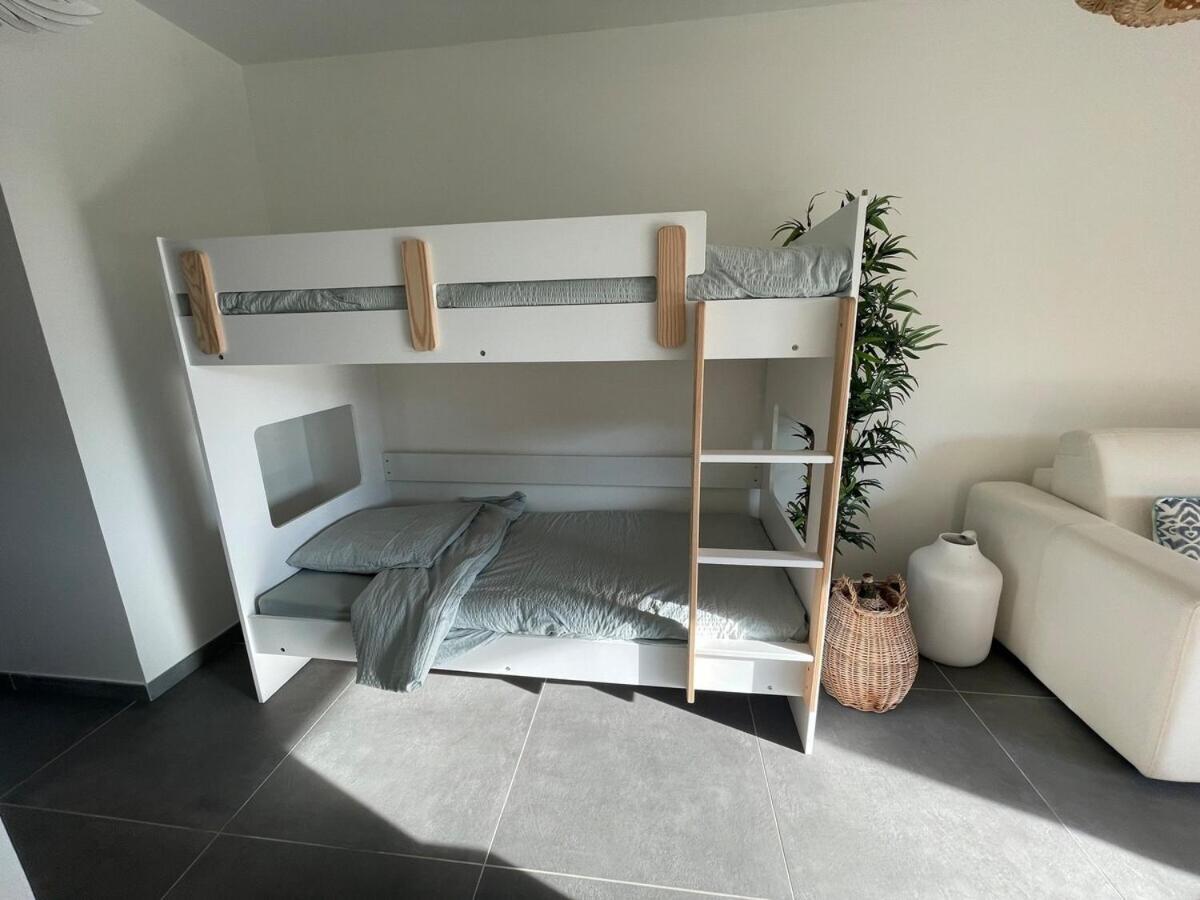 Appartement L'Opale - Le White à Les Attaques Chambre photo