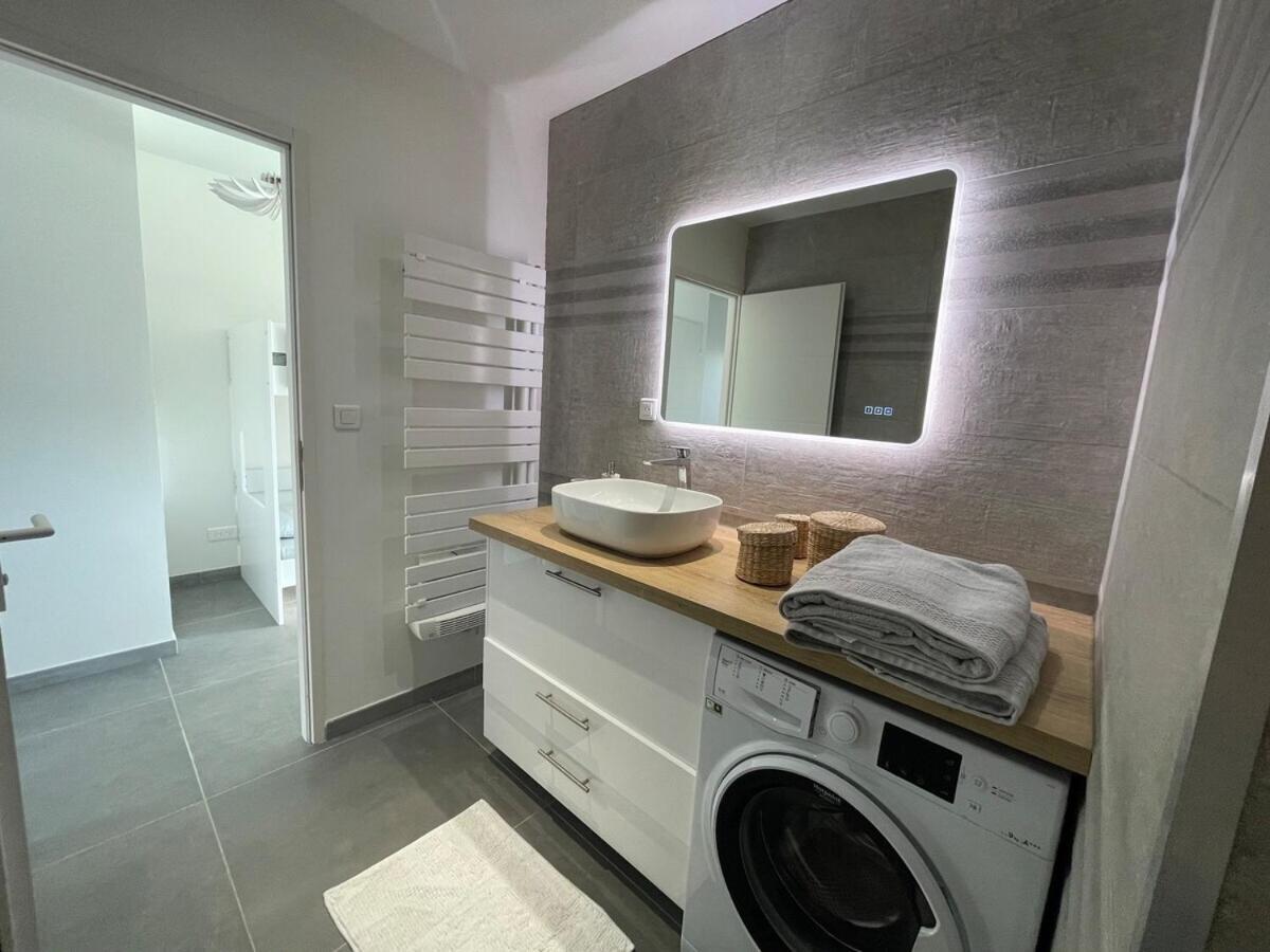 Appartement L'Opale - Le White à Les Attaques Chambre photo