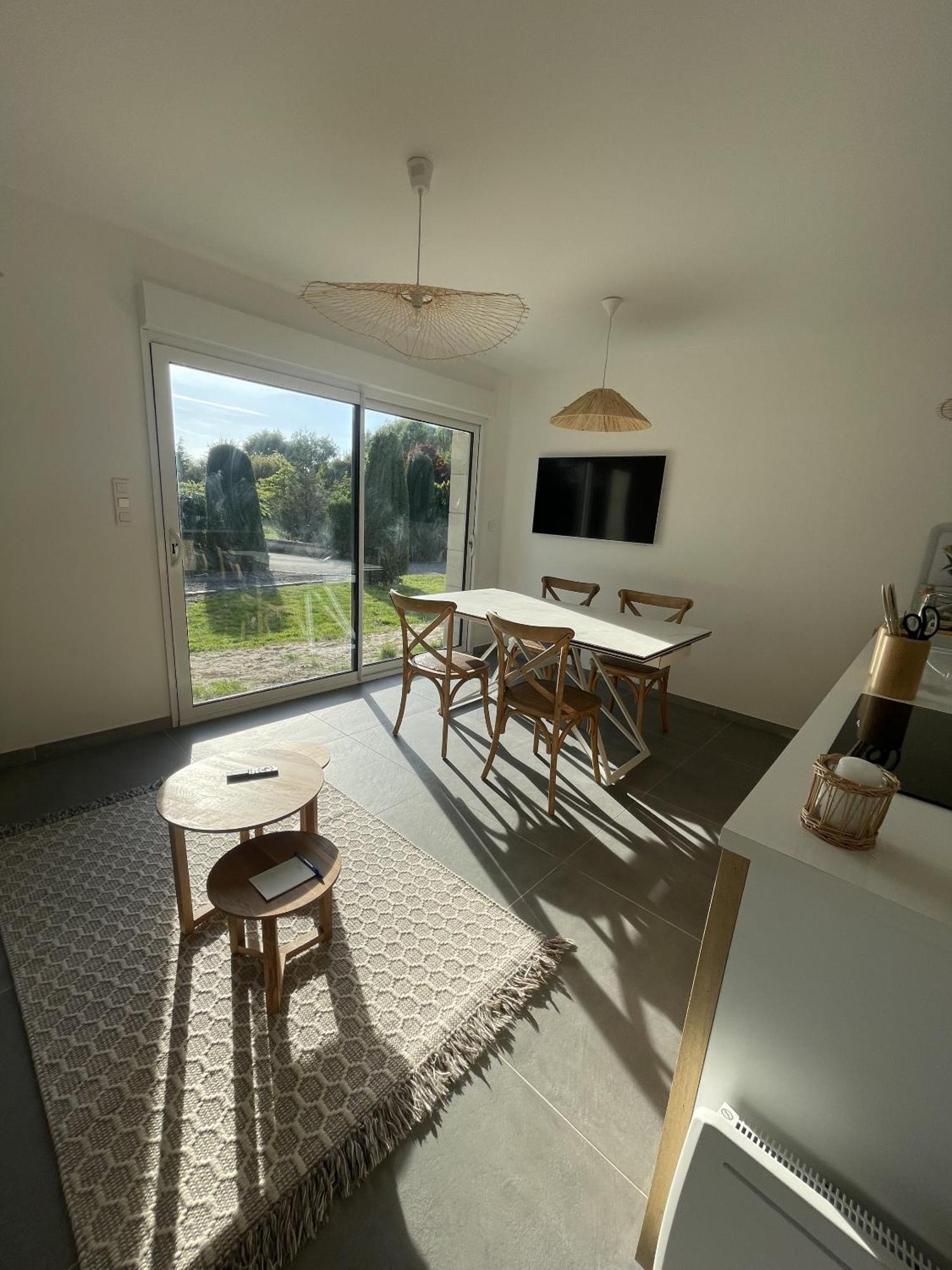 Appartement L'Opale - Le White à Les Attaques Chambre photo
