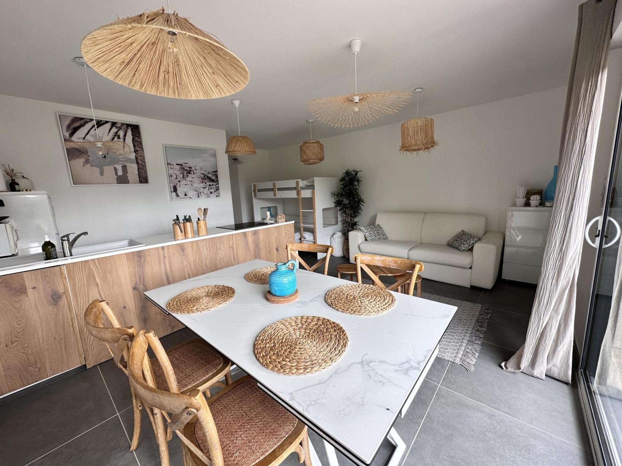 Appartement L'Opale - Le White à Les Attaques Extérieur photo